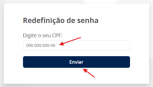 "Digite seu CPF"